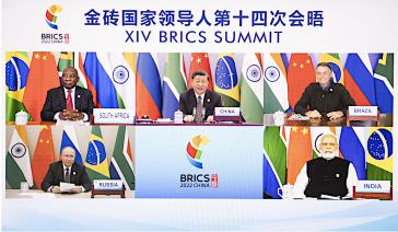 Die Brics-Staatschefs kamen am 23. und 24. Juni in Beijing zu einem Gipfeltreffen zusammen