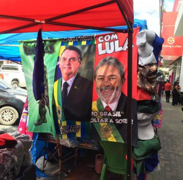 Wahlkampf auf der Straße: Jair Bolsonaro gegen Luis Inácio Lula da Silva