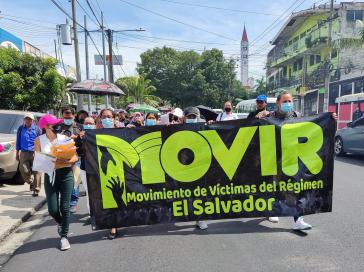 Die Gruppe Movir macht mit Demonstrationen auf die Menschenrechtsverletzungen aufmerksam