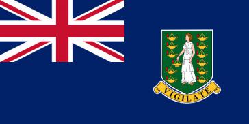 Flagge der britischen Virgin Islands