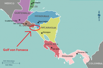 Damit Honduras über den Golf von Fonseca einen direkten Zugang zum Pazifik erhält, trat Nicaragua in dem Abkommen vom Oktober einen Teil seiner Hoheitsgewässer an Honduras ab.
