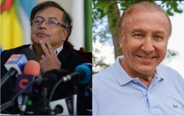 Links Gustavo Petro, rechts Rodolfo Hernández (Collage) Links Gustavo Petro, rechts Rodolfo Hernández (Collage)