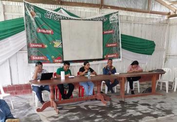 Vertreter:innen der Wampis, Chapra, Kandozi, Awajún und Achuar trafen sich zur 5. Versammlung der peruanischen Amazonasvölker