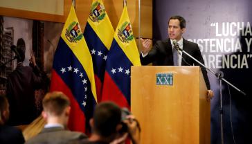 Juan Guaidó: Der Auftritt als Interimspräsident ohne Rückhalt Juan Guaidó: Der Auftritt als Interimspräsident ohne Rückhalt
