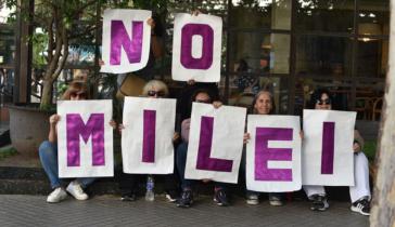 Aktivisten in Rosario haben zu Straßenaktionen gegen Milei aufgerufen