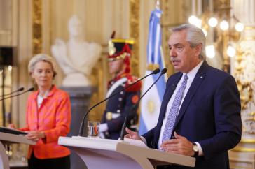 Argentiniens Präsident: Mercosur fordert ein ausgewogenes Abkommen
