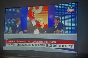 Milei mit Macris Unterstützung: "Wir sind die Verteidiger der Freiheit, sie sind die Populisten"