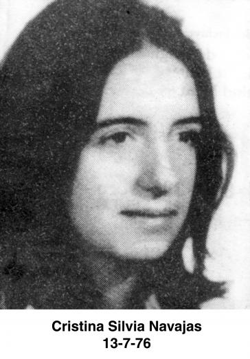 Cristina Navajas war bei ihrer Entführung 26 Jahre alt Cristina Navajas war bei ihrer Entführung 26 Jahre alt