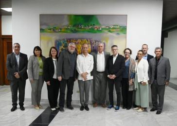 Empfang der wissenschaftlichen Delegation durch den kubanischen Präsidenten