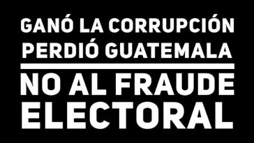 "Die Korruption hat gesiegt - Guatemala hat verloren - Nein zum Wahlbetrug", postete Pineda auf Twitter