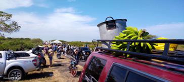 Die Streikenden blockieren Hauptstraßen in La Guajira