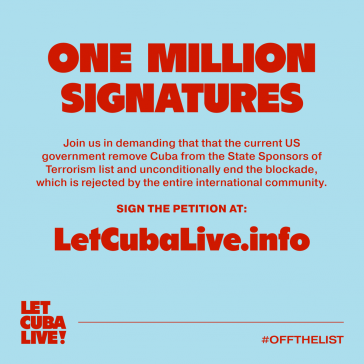 "Runter von der Liste" (#OFFTHELIST): Eine Million Unterschriften sollen gesammelt werden