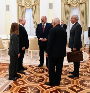 Am 14. Juni traf Marrero mit Präsident Putin zusammen