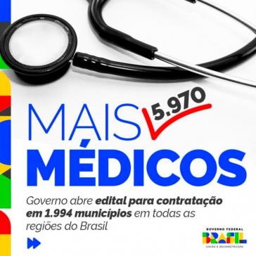 "Mais Médicos ist zurück und voller Neuigkeiten" - Informationen der Regierung