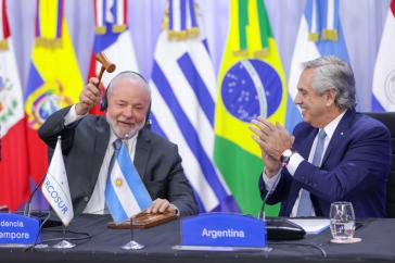 Lula und Fernández: Brasilien übernimmt von Argentinien die pro-tempore-Leitung des Mercosur