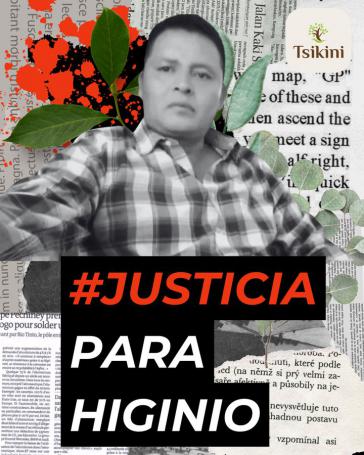 "Gerechtigkeit für Higinio Trinidad de la Cruz"