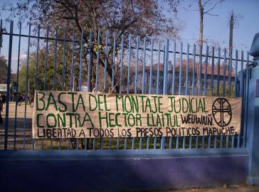 Bereits im Jahr 2008 forderten Protestierende die Einstellung der politischen Verfolgung gegen Hector Llaitul und die Freilassung der inhaftierten Mapuche Bereits im Jahr 2008 forderten Protestierende die Einstellung der politischen Verfolgung gegen Hector Llaitul und die Freilassung der inhaftierten Mapuche