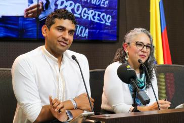 David Racero und María José Pizarro vom Pacto Historico rufen ihre Basis auf, den "Cambio" auf regionaler Ebene zu konsolidieren