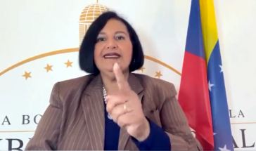 Dinorah Figuera, Vorsitzende der nicht mehr existenten, aber von den USA unterstützten Nationalversammlung (AN) aus dem Jahr 2015, rechnet mit Wiederaufnahme der Gespräche mit der venezolanischen Regierung