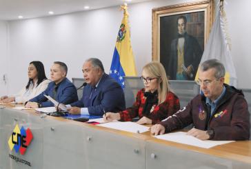 Vertreter des Venezolanischen Nationalen Wahlrats (CNE) Vertreter des Venezolanischen Nationalen Wahlrats (CNE)