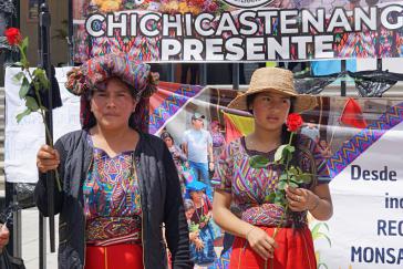 Seit Oktober 2023 protestieren die Indigenen Gemeinschaften Guatemalas permanent gegen den versuchten Wahlputsch
