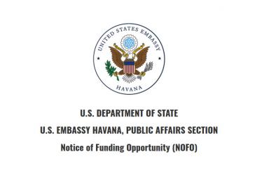 Die US-Botschaft in Havanna informiert über den Fonds für "unabhängige Medien und Content-Ersteller"