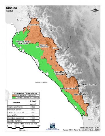 Das Departmento Sinaloa in Mexiko ist vor allem wegen des gleichnamigen Kartells bekannt Das Departmento Sinaloa in Mexiko ist vor allem wegen des gleichnamigen Kartells bekannt