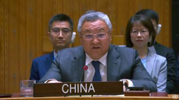 Chinas Botschafter Fu Cong in der UN wirft den USA Lügen und Angriffe um den Panamakanal vor Chinas Botschafter Fu Cong in der UN wirft den USA Lügen und Angriffe um den Panamakanal vor
