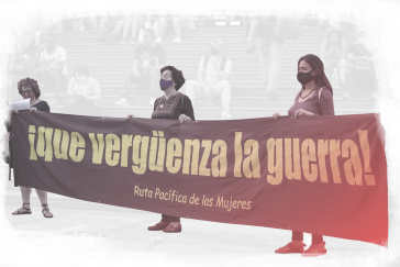 Paramilitärs terrorisieren viele Regionen in Kolumbien. Nur wenige haben den Mut - wie hier die Frauen der Ruta Pacífica - dagegen zu protestieren Paramilitärs terrorisieren viele Regionen in Kolumbien. Nur wenige haben den Mut - wie hier die Frauen der Ruta Pacífica - dagegen zu protestieren