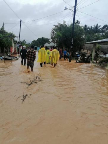 La Niña kann verheerende Überschwemmungen provozieren wie hier in Izabal, Guatemala (2020) La Niña kann verheerende Überschwemmungen provozieren wie hier in Izabal, Guatemala (2020)