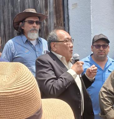 Rodolfo Chang steht für den ursprünglichen öffentlichen und autonomen Charakter der USAC als "Universität des Volkes" Rodolfo Chang steht für den ursprünglichen öffentlichen und autonomen Charakter der USAC als "Universität des Volkes"