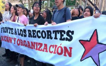 Proteste gegen Kürzungen durch die Regierung von José Antonio Kast im Mai 2026 Proteste gegen Kürzungen durch die Regierung von José Antonio Kast im Mai 2026