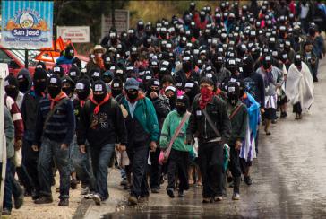 Marsch der zapatistischen Armee der nationalen Befreiung 2012. Marsch der zapatistischen Armee der nationalen Befreiung 2012.