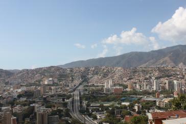Der Blick auf Caracas von Cota 905 Der Blick auf Caracas von Cota 905