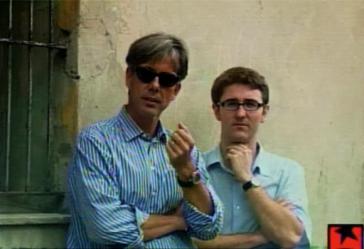 Volker Pellet und der tschechische Diplomat František Fleišman Volker Pellet und František Fleišman
