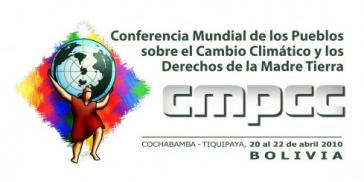 Logo der Klimakonferenz in Bolivien Alternativer Klimagipfel beginnt in Bolivien