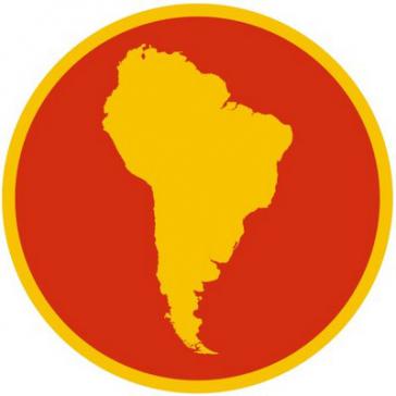 Logo der UNASUR Gegen US-Armee in Lateinamerika