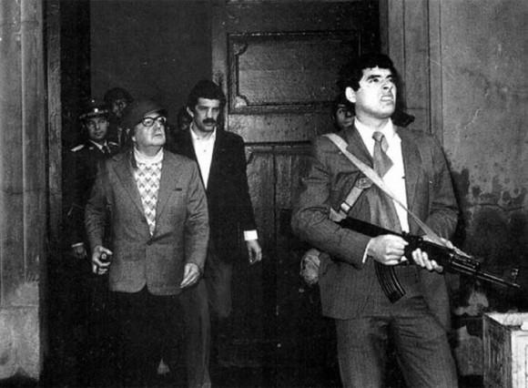 Das berühmte letzte Foto Salvador Allendes
