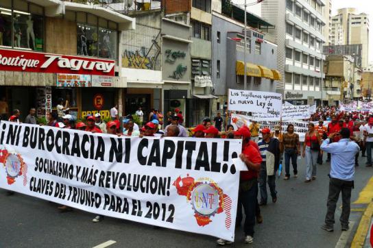 Transparent der Gewerkschaft: "Weder Bürokratie, noch Kapital - mehr Soziali