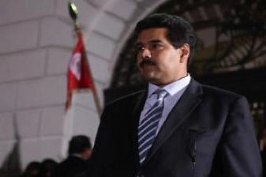Klärt über Kriegsgefahr durch Kolumbien auf: Außenminister Nicolás Maduro Klärt über Kriegsgefahr durch Kolumbien auf: Außenminister Nicolás Maduro