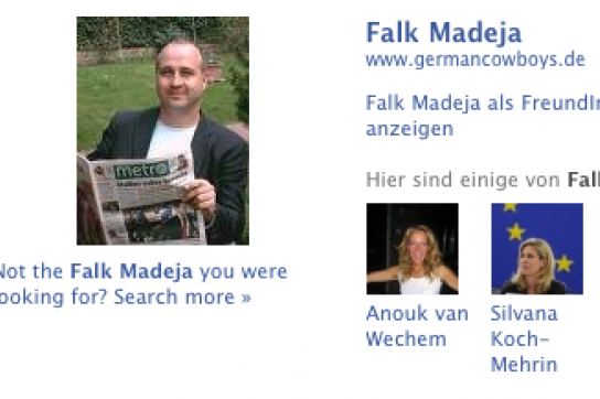 Freunde im Geiste: Falk und Silvana Freunde im Geiste: Falk und Silvana