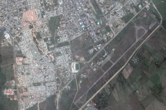 Luftaufnahme der Basis in Yopal