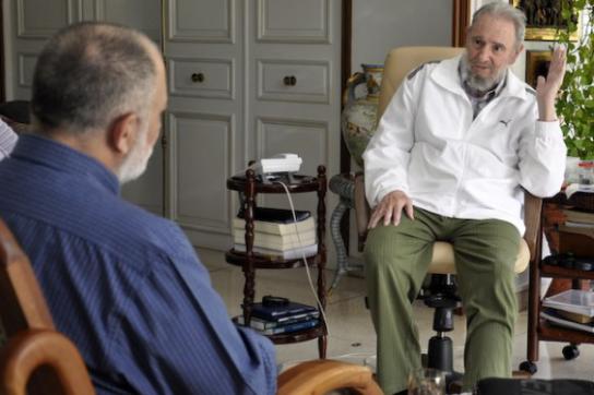 Mario Silva im Gespräch mit Fidel Castro Mario Silva im Gespräch mit Fidel Castro