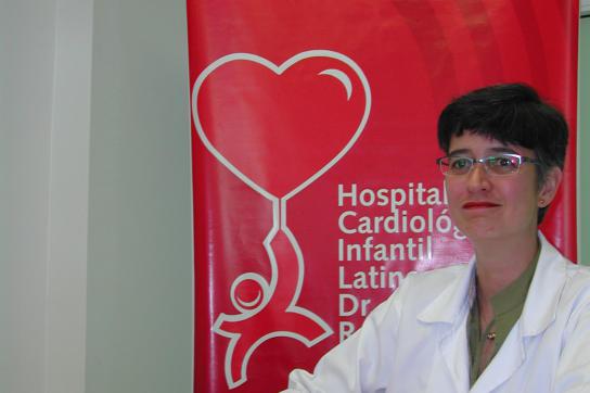 Krankenhaus-Direktorin Isabel Iturria