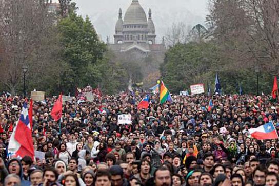 Die Bildungsproteste in Chile dauern an Die Bildungsproteste in Chile dauern an