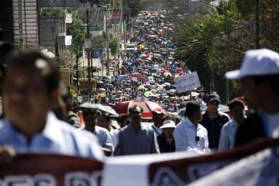 Massenproteste in Oaxaca