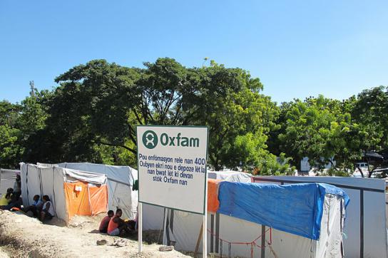 Oxfam-Projekt in Pétionville, Haiti