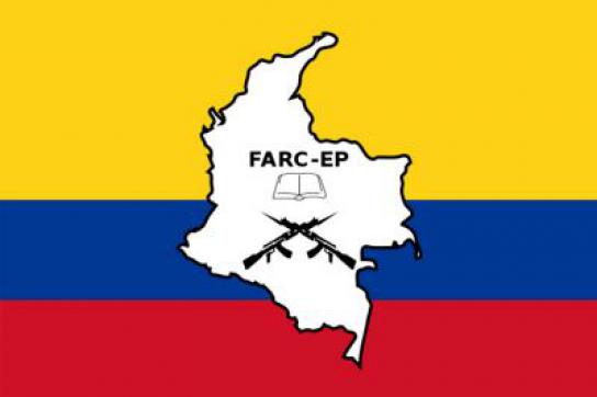 Logo der "Revolutionären Streitkräfte Kolumbiens" (FARC)