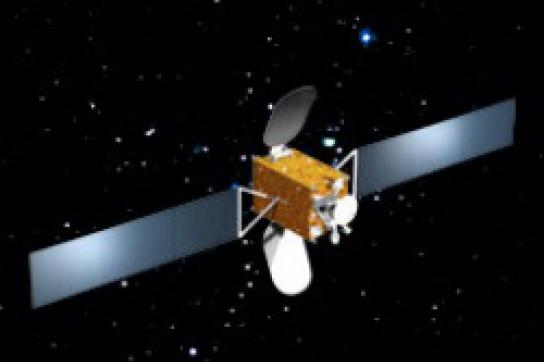 Modellbild des geplanten Satelliten Modellbild des geplanten Satelliten