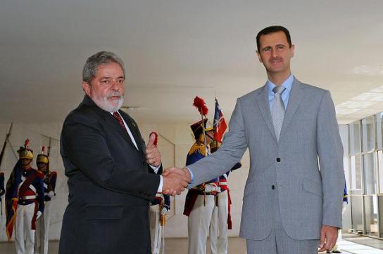 Brasiliens Ex-Präsident Da Silva und Assad
